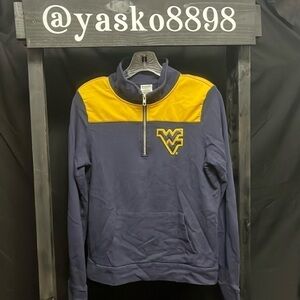 PINK- Victoria’s Secret West Virginia 1/2 zip pullover